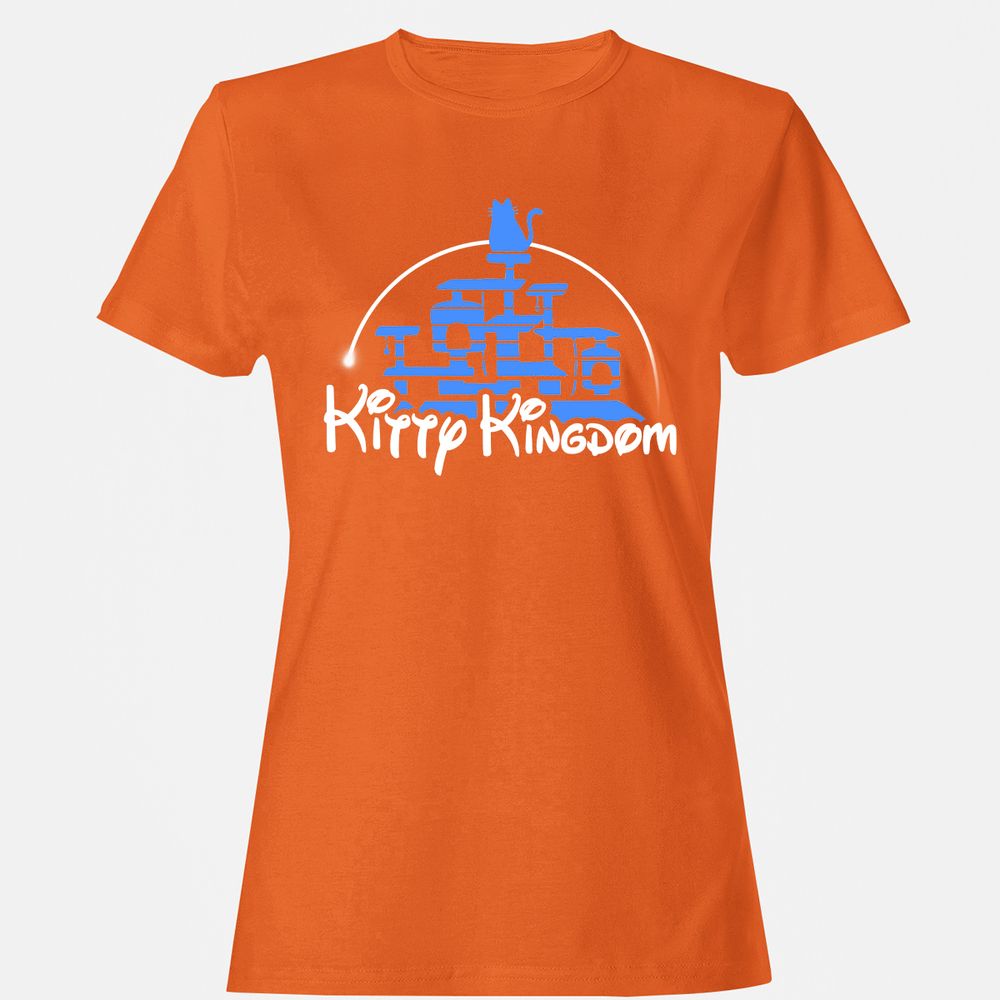 Women's T-Shirt - U6YJVP9E - Orange - 11