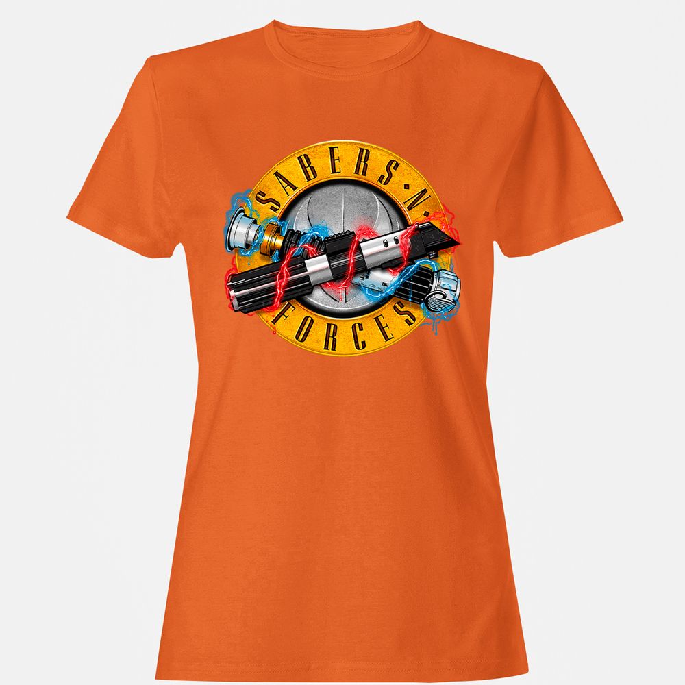Women's T-Shirt - 2KVEHKA5 - Orange - 11