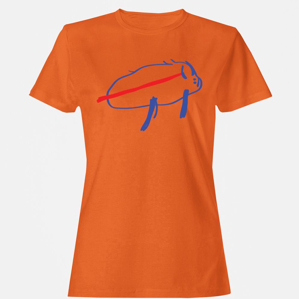 Women's T-Shirt - DPAKQHC3 - Orange - 11