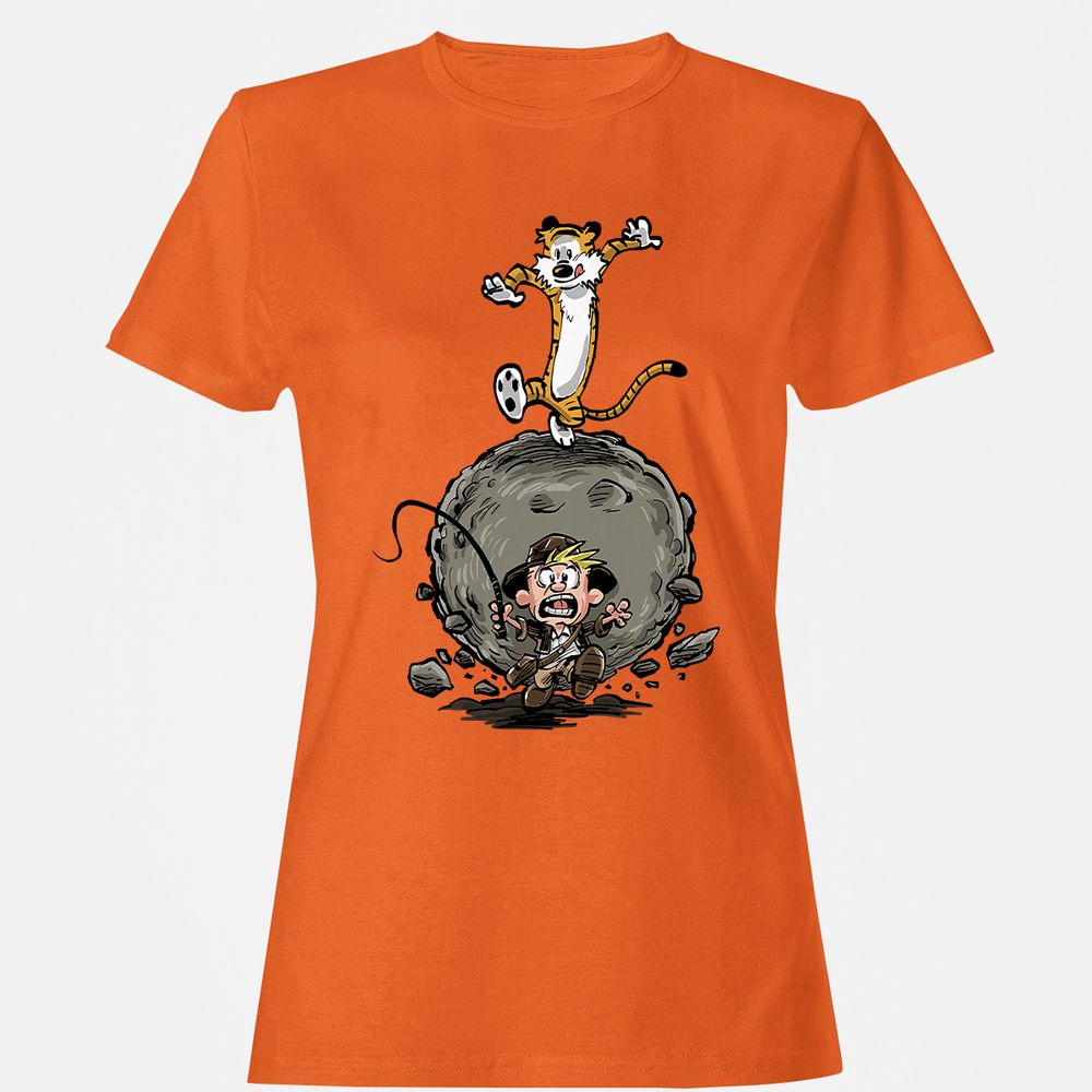Women's T-Shirt - KV59PA6W - Orange - 11