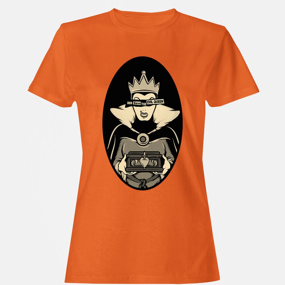Women's T-Shirt - 4R6UAECV - Orange - 11