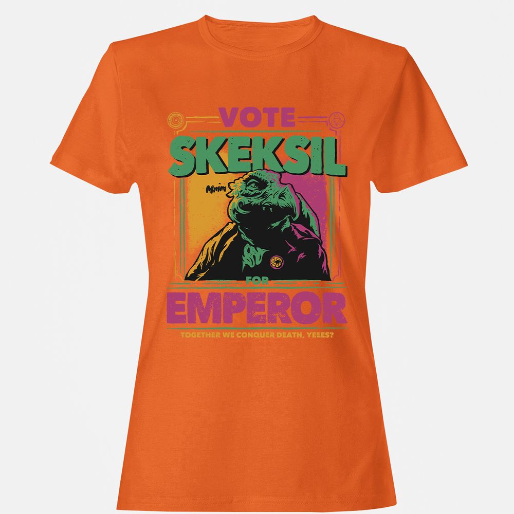 Women's T-Shirt - 7A9WUBJP - Orange - 11