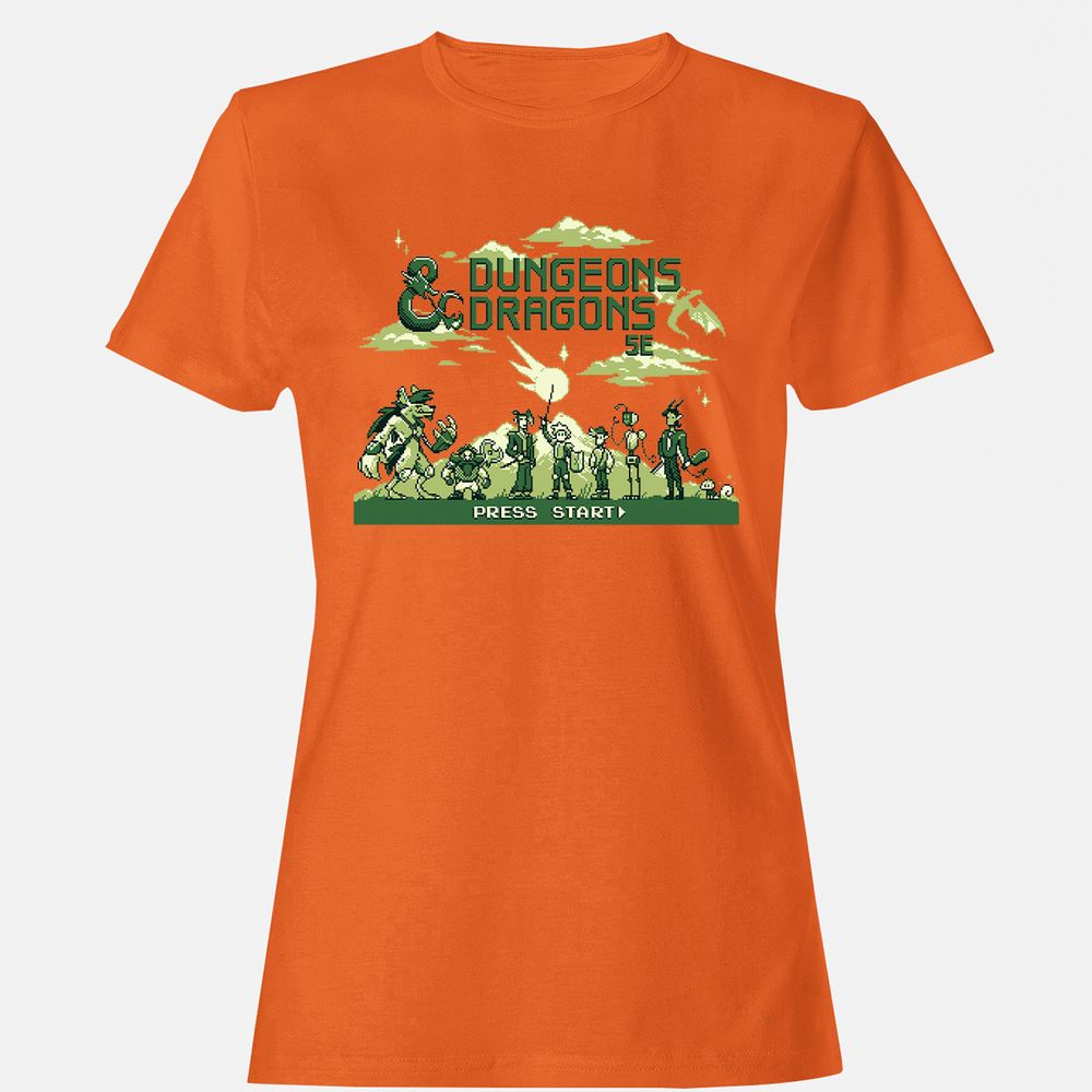 Women's T-Shirt - XKG5DMCG - Orange - 11