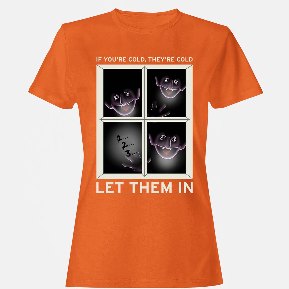 Women's T-Shirt - 94BMZNJL - Orange - 11