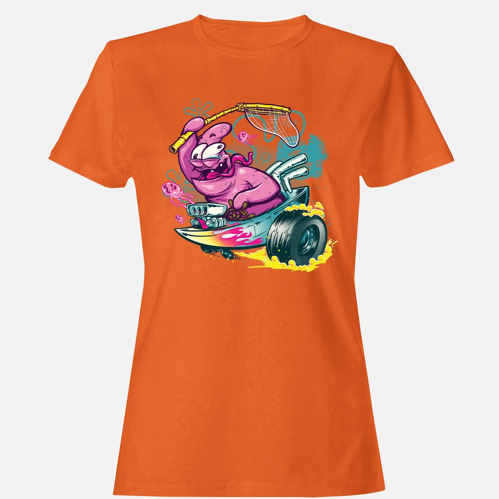 Women's T-Shirt - 4673XA99 - Orange - 11