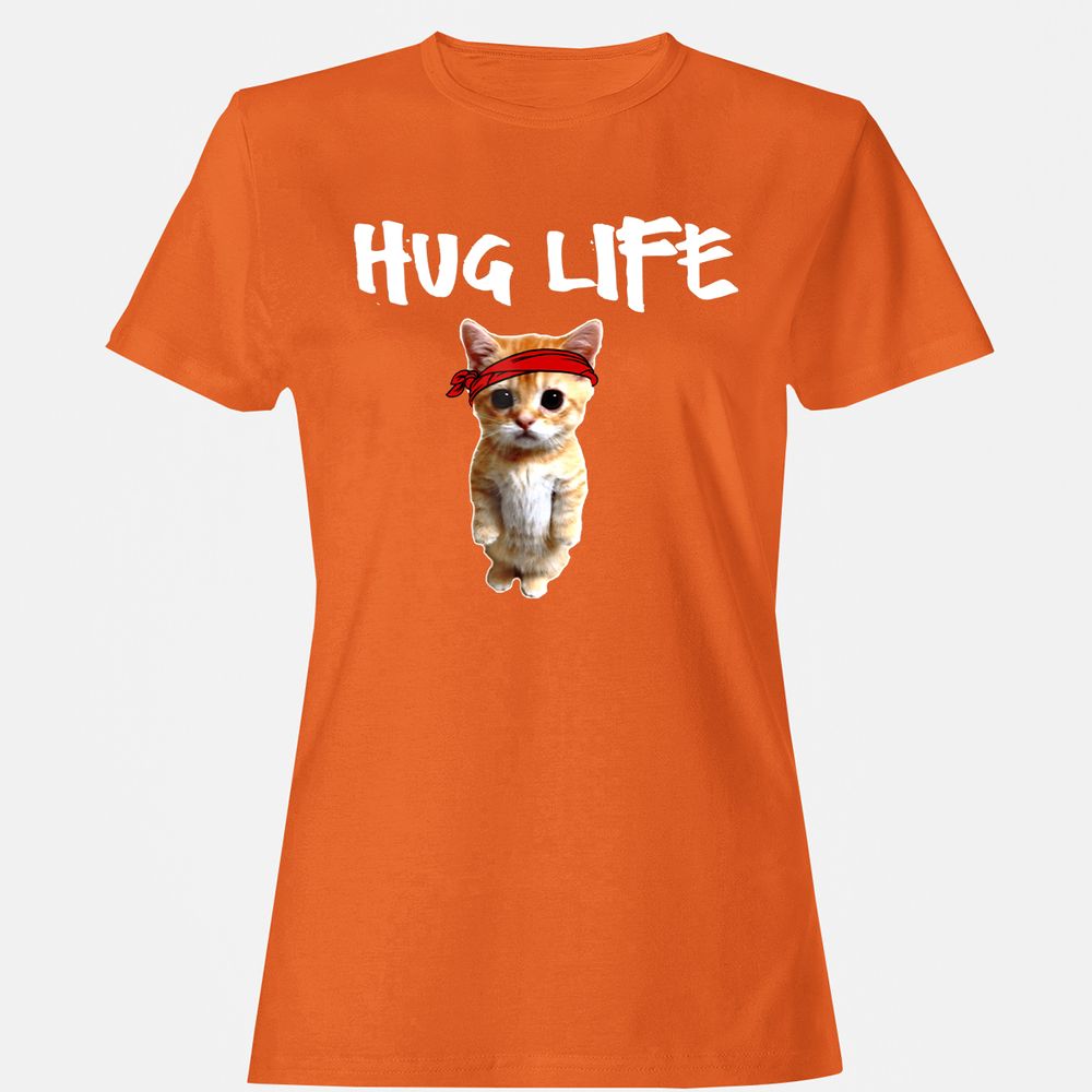 Women's T-Shirt - J27GZ2GQ - Orange - 11