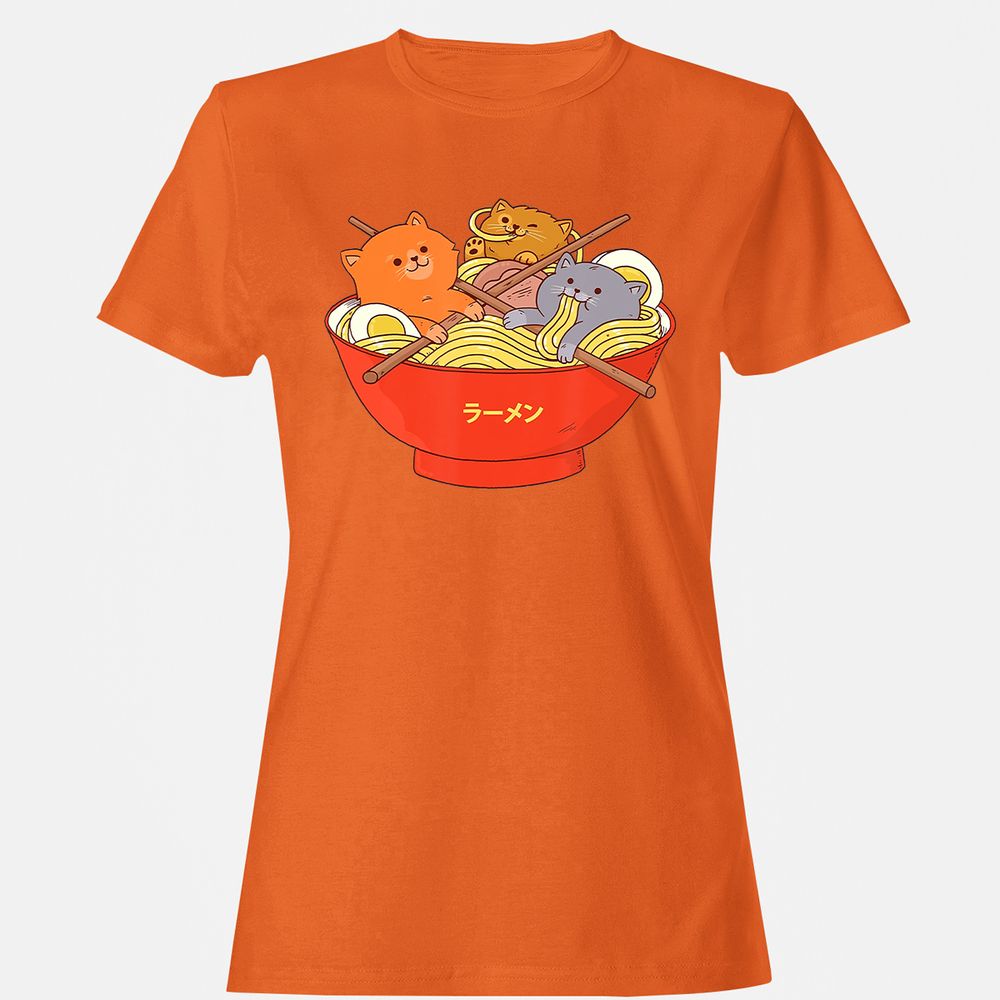 Women's T-Shirt - XKJKDN67 - Orange - 11