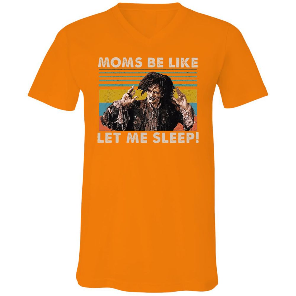 Unisex V-Neck T-Shirt - BX8T11YF - Orange - 11