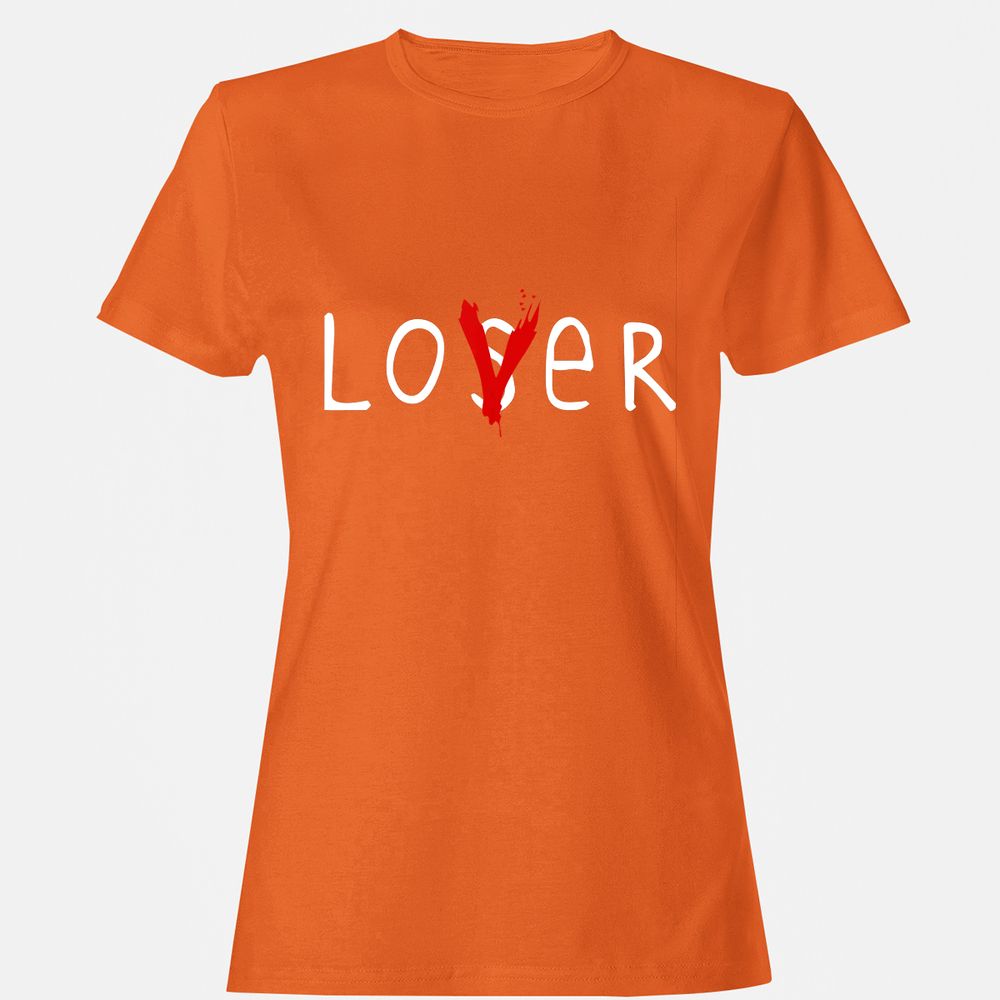 Women's T-Shirt - 69LZ89EC - Orange - 11