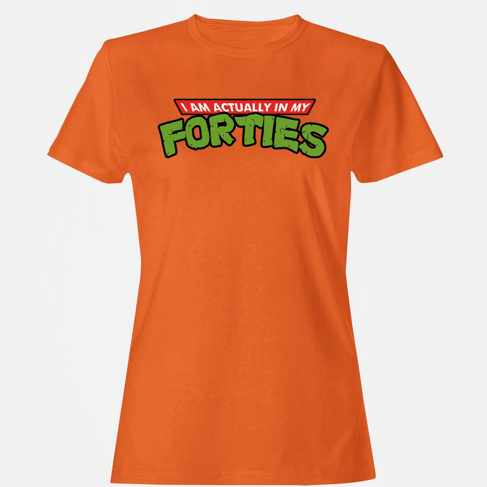 Women's T-Shirt - GQYPPJVT - Orange - 11