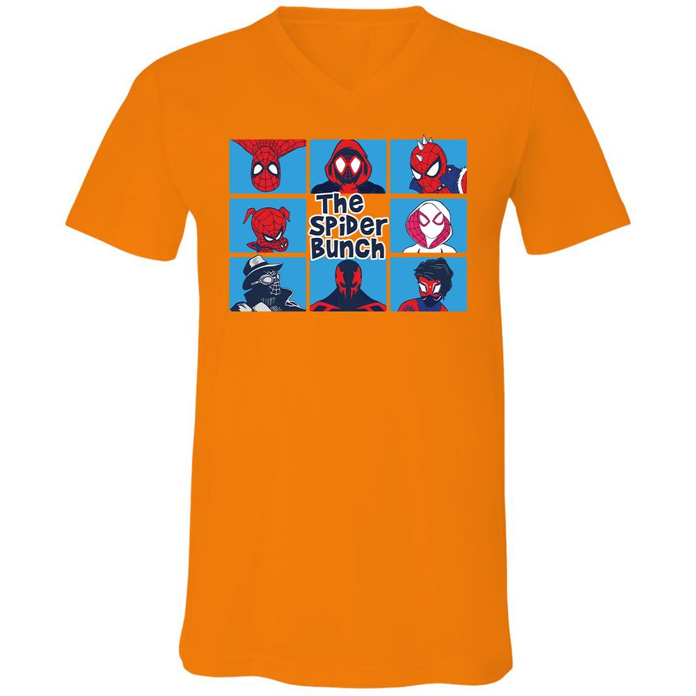 Unisex V-Neck T-Shirt - WPMMG1TW - Orange - 11