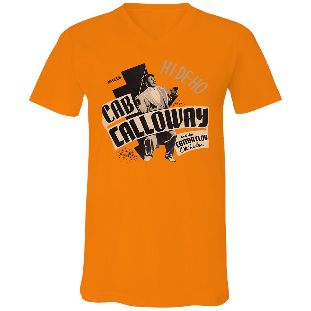 Unisex V-Neck T-Shirt - Z2LN933K - Orange - 11