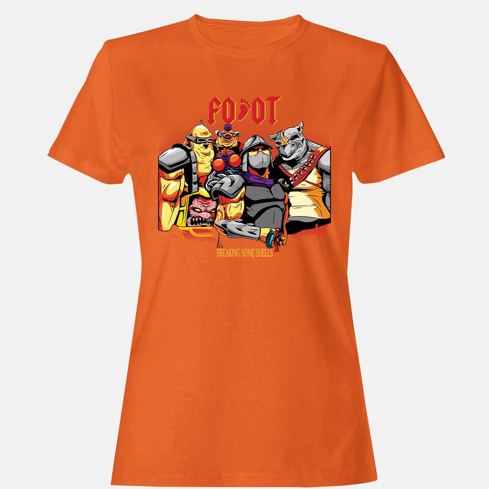 Women's T-Shirt - FZUS3GHL - Orange - 11