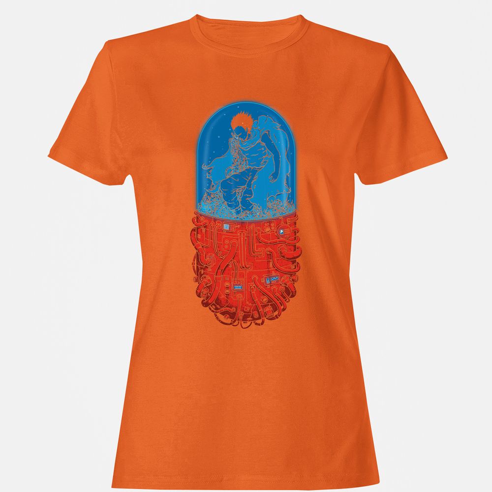 Women's T-Shirt - B3AHLE56 - Orange - 11