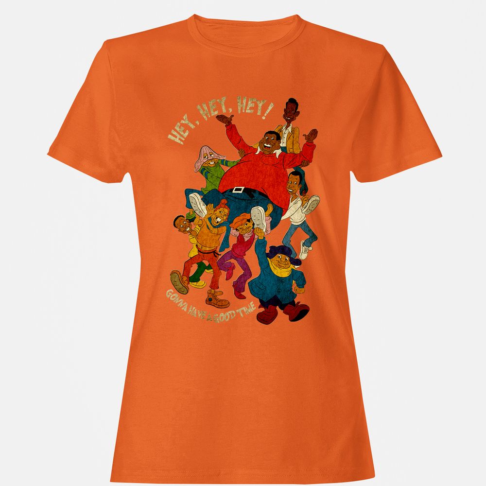 Women's T-Shirt - ZU6GZRFQ - Orange - 11