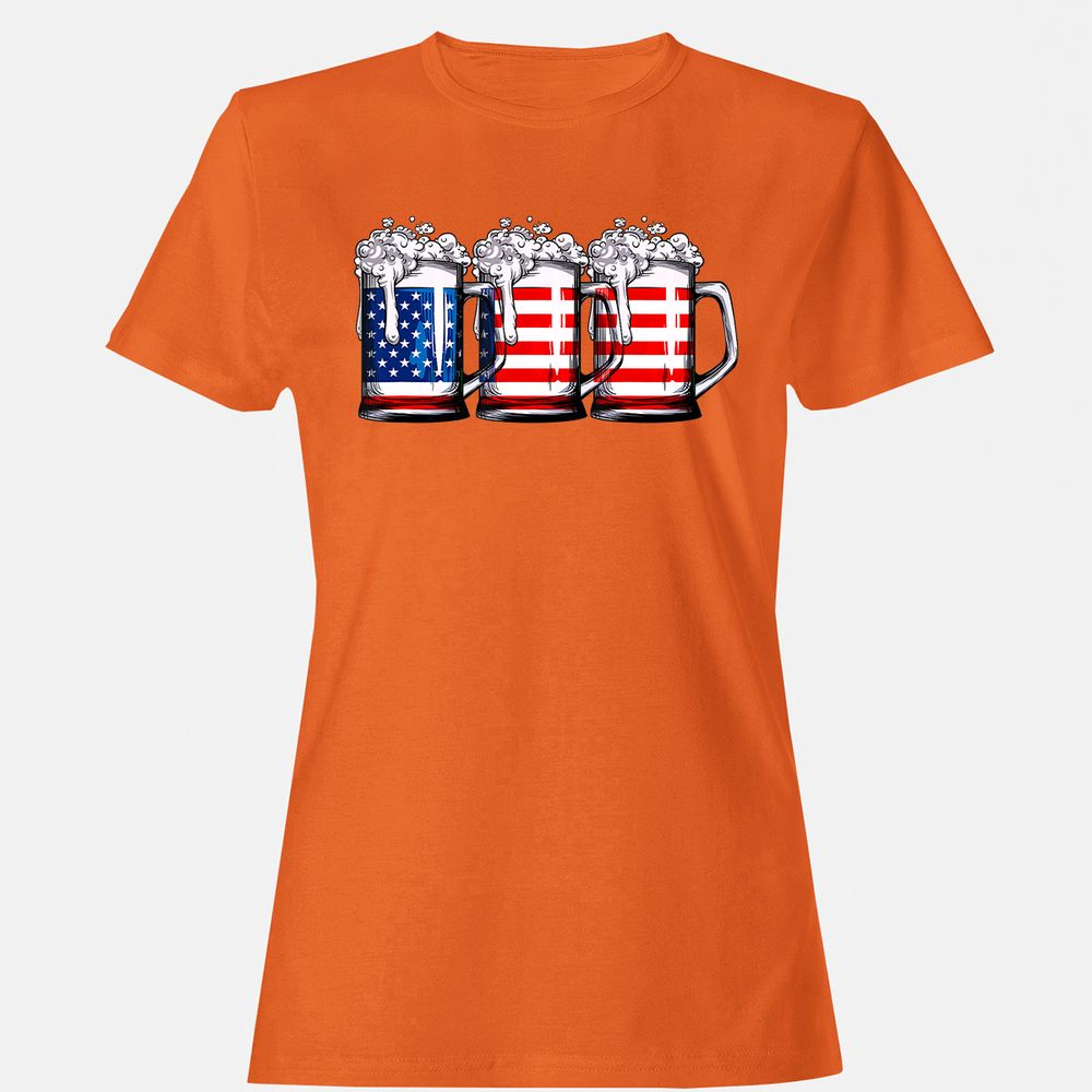 Women's T-Shirt - MT712VCF - Orange - 11