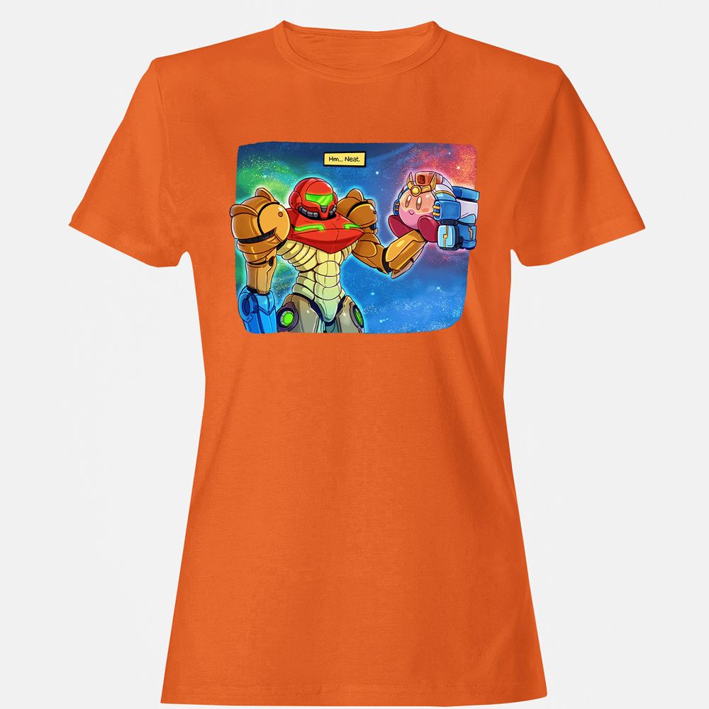 Women's T-Shirt - 831N85AQ - Orange - 11