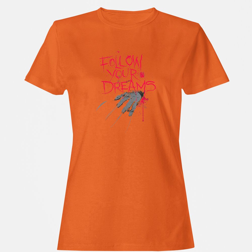 Women's T-Shirt - Q7K7P42N - Orange - 11