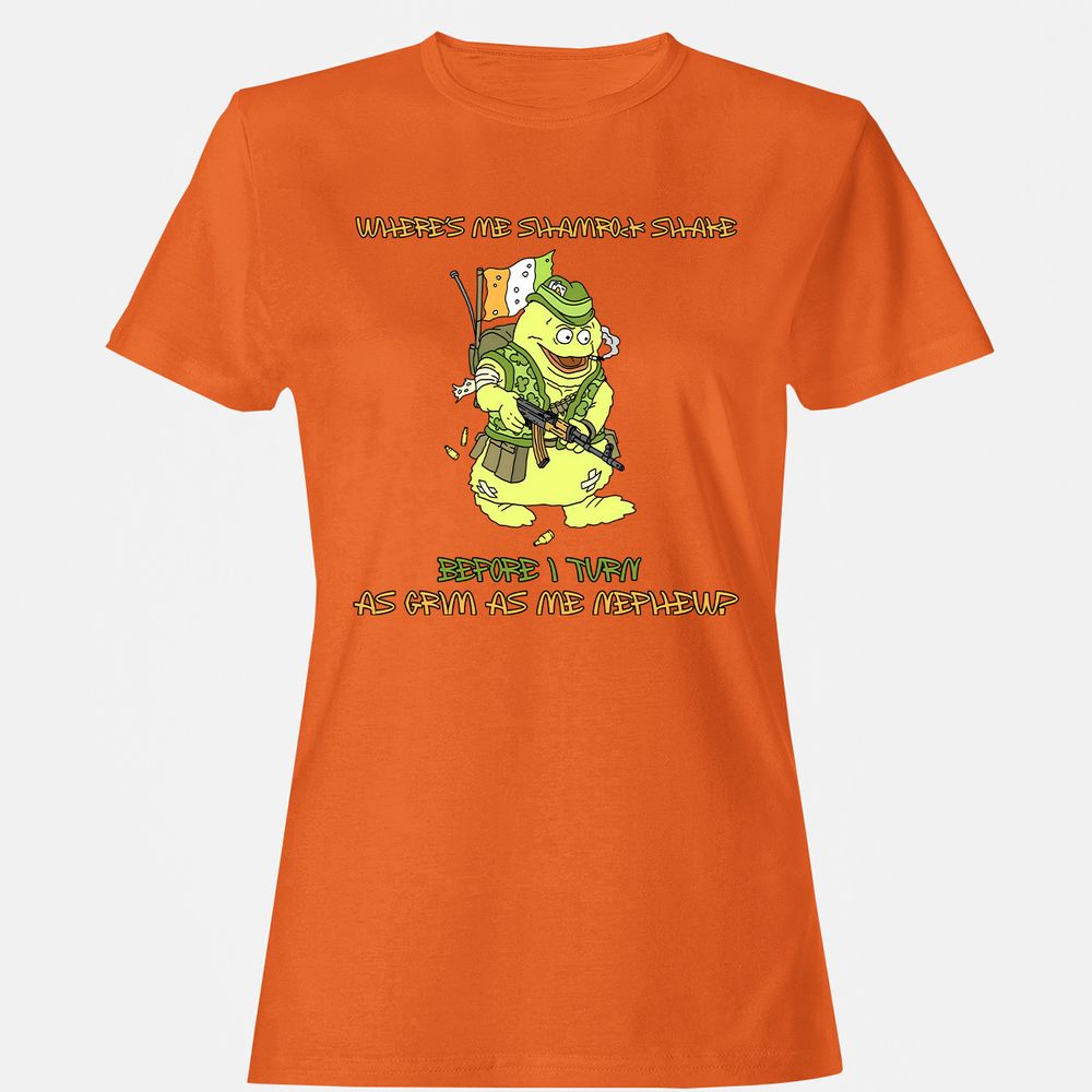 Women's T-Shirt - 446WDBUE - Orange - 11