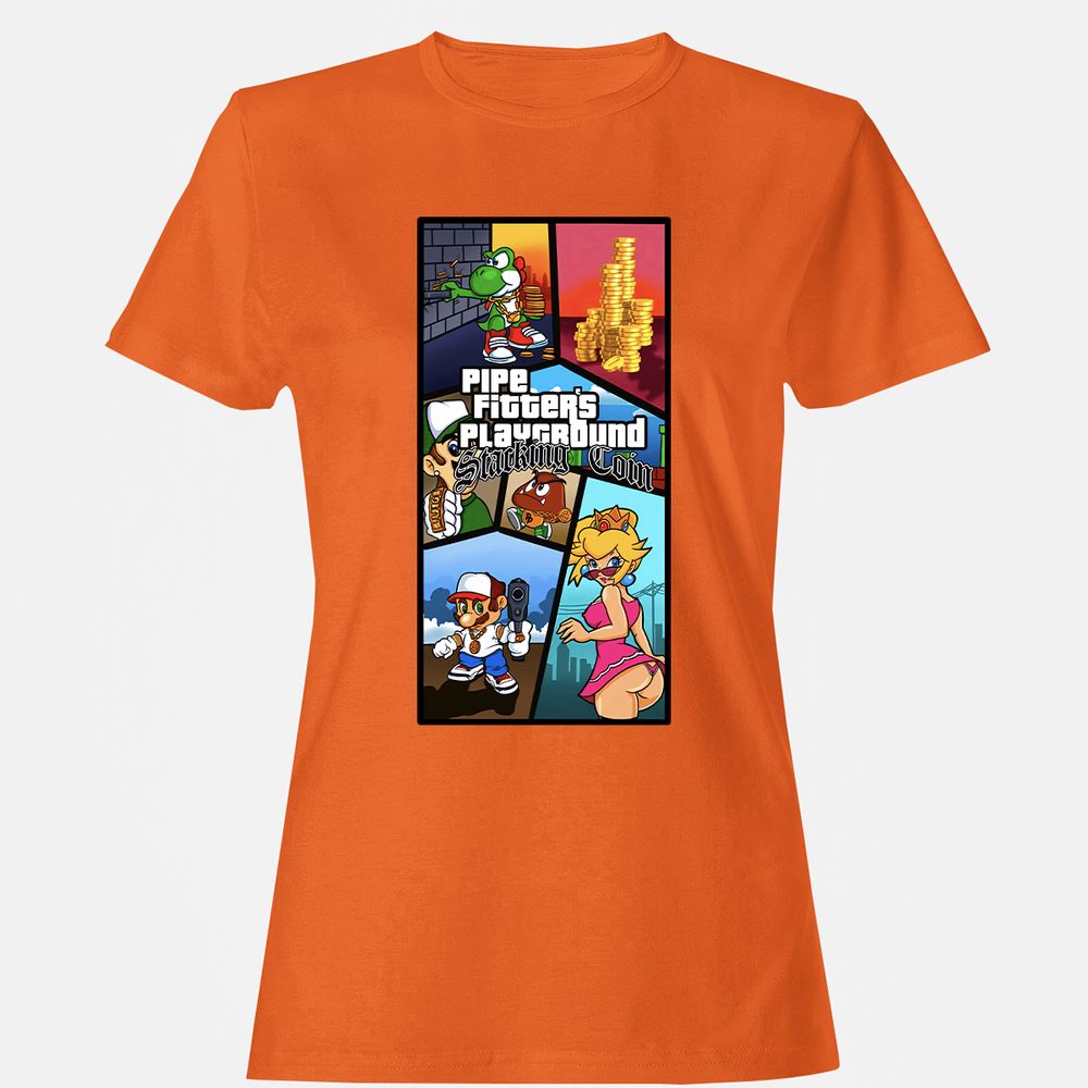 Women's T-Shirt - YK19UPEF - Orange - 11
