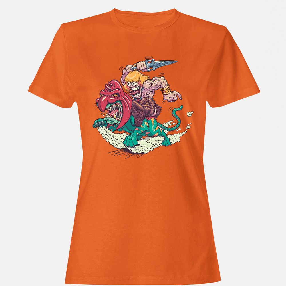 Women's T-Shirt - BME984MF - Orange - 11