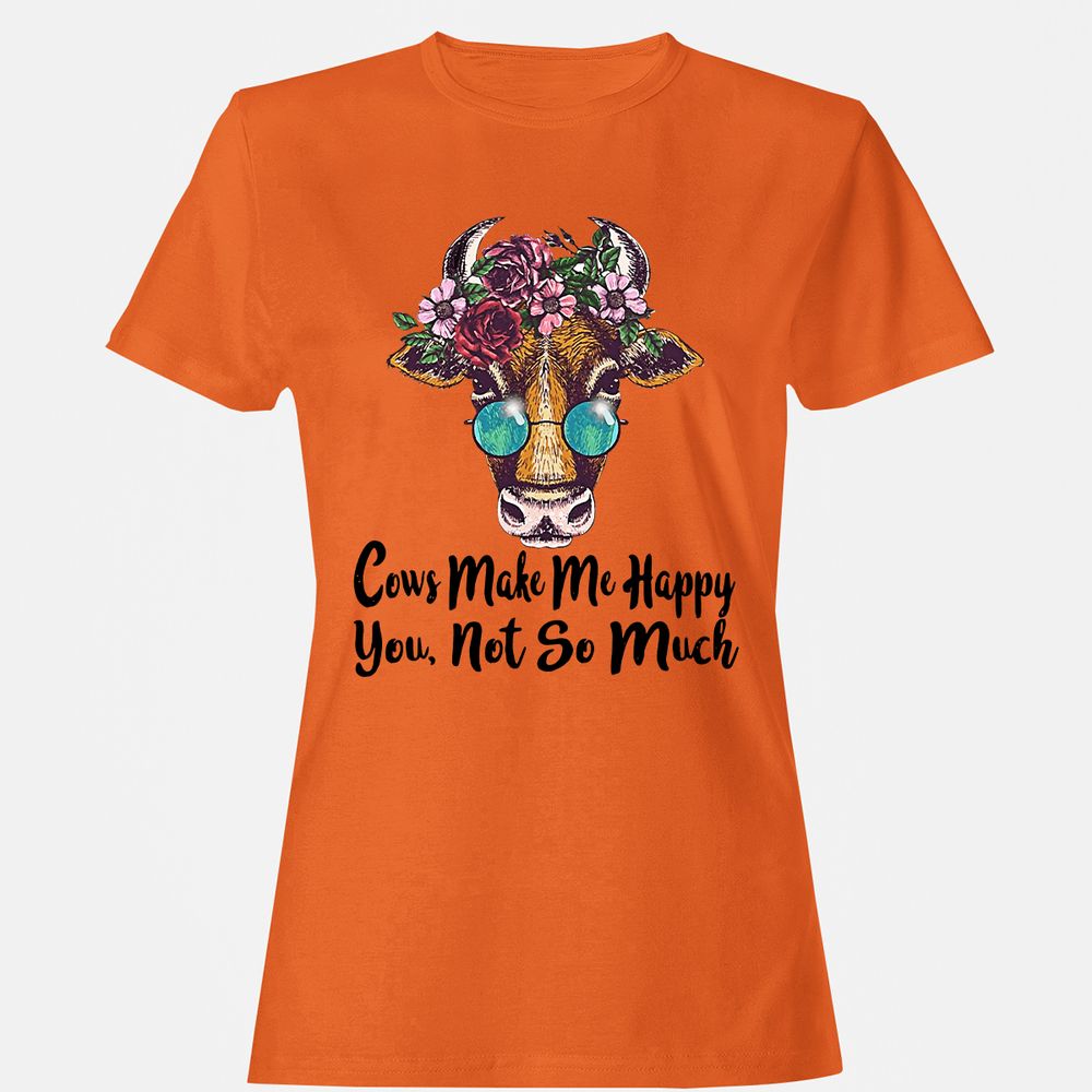 Women's T-Shirt - J2KMGZVL - Orange - 11