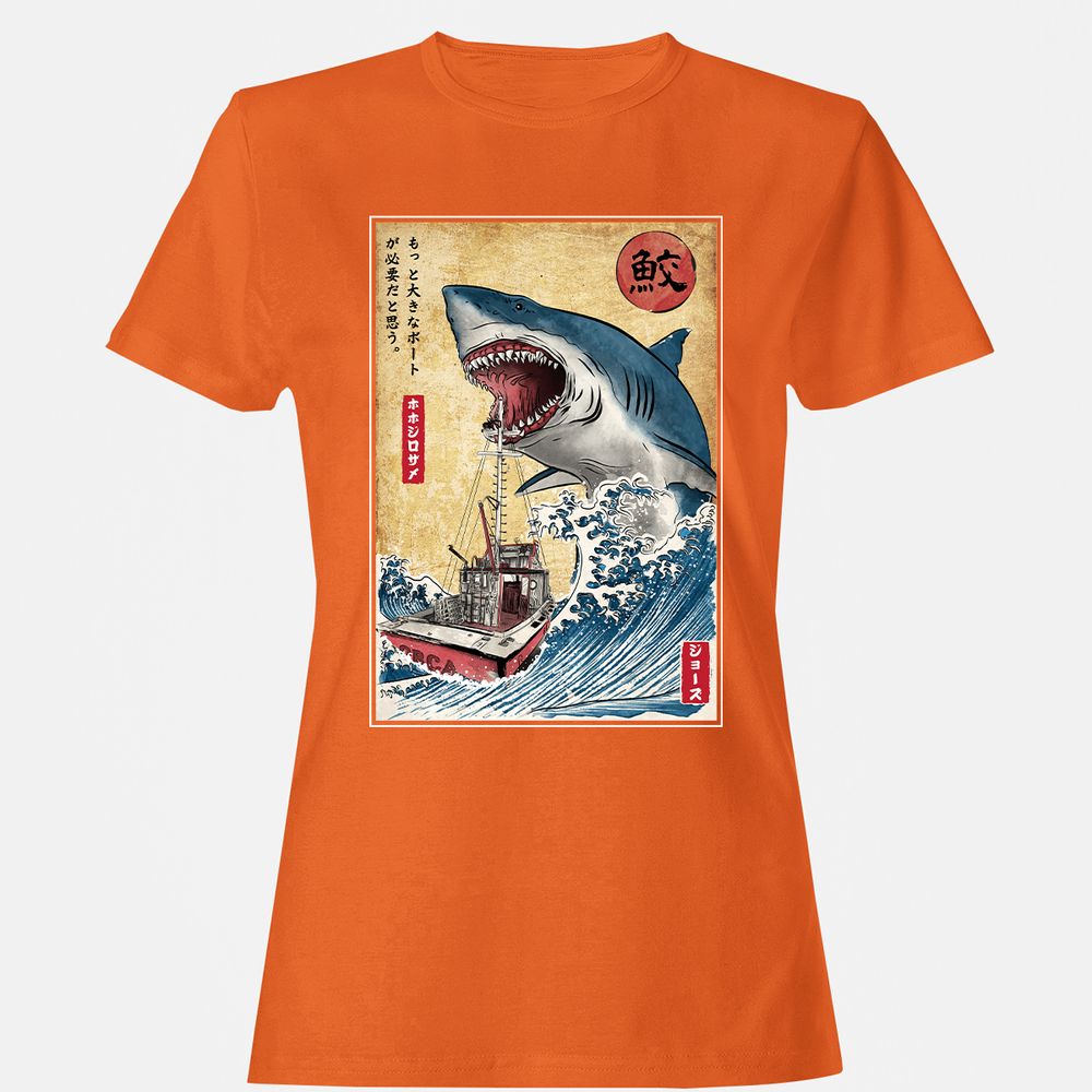 Women's T-Shirt - MNG8MEWW - Orange - 11