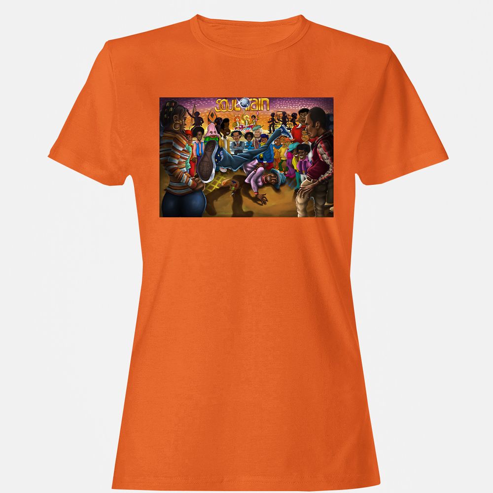 Women's T-Shirt - KTSTEX57 - Orange - 11