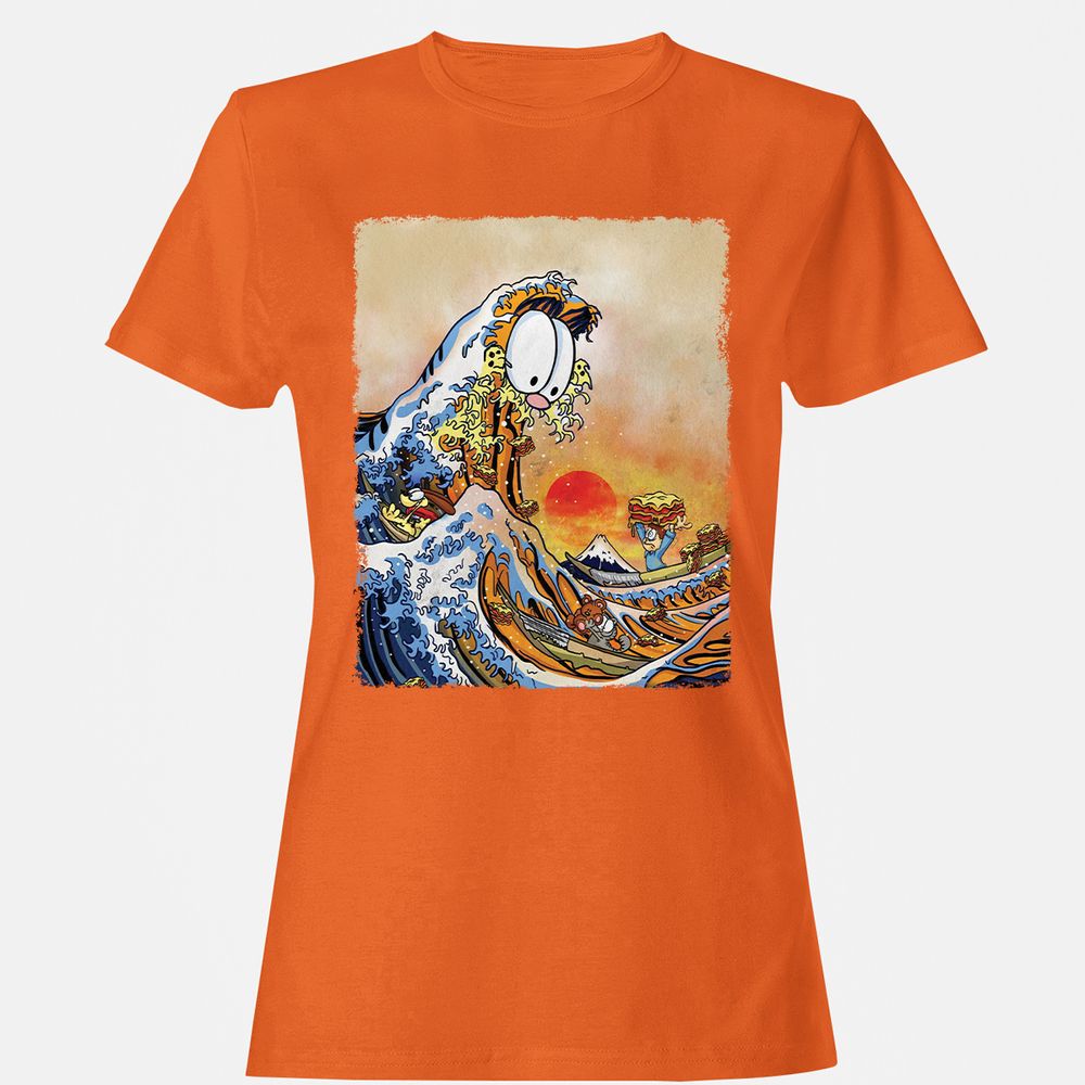 Women's T-Shirt - J9S8X9SF - Orange - 11