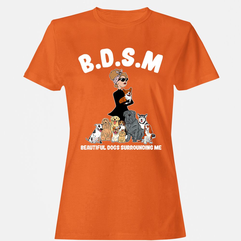 Women's T-Shirt - ZCKD57Q8 - Orange - 11