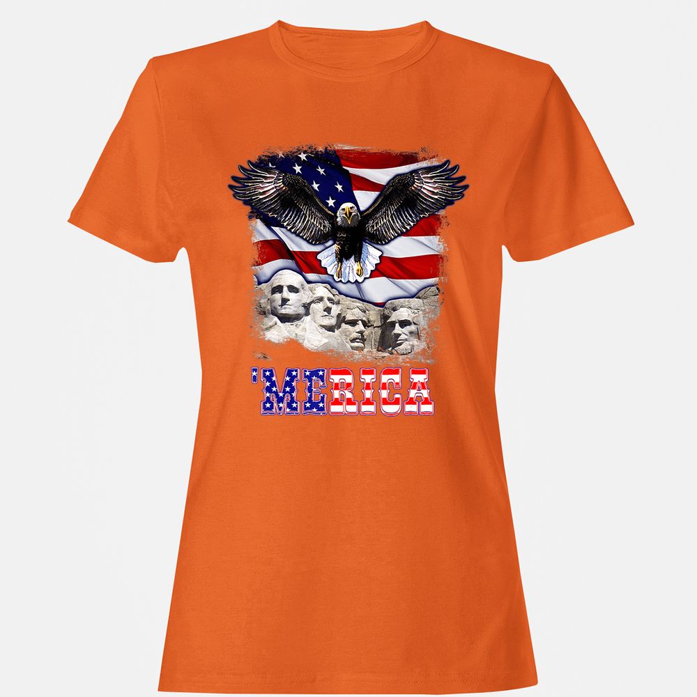 Women's T-Shirt - SMW588DT - Orange - 11