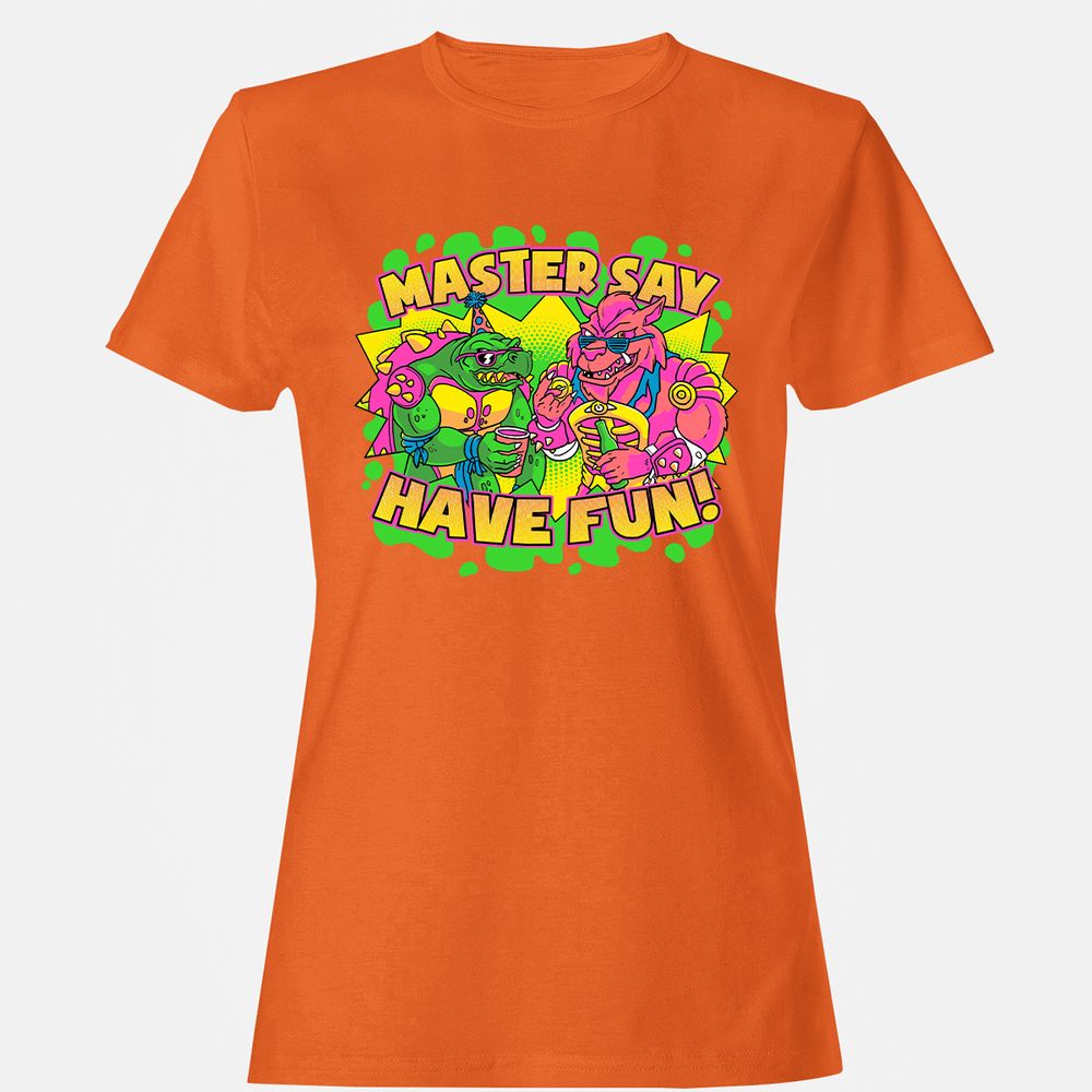 Women's T-Shirt - QCKKSWMU - Orange - 11