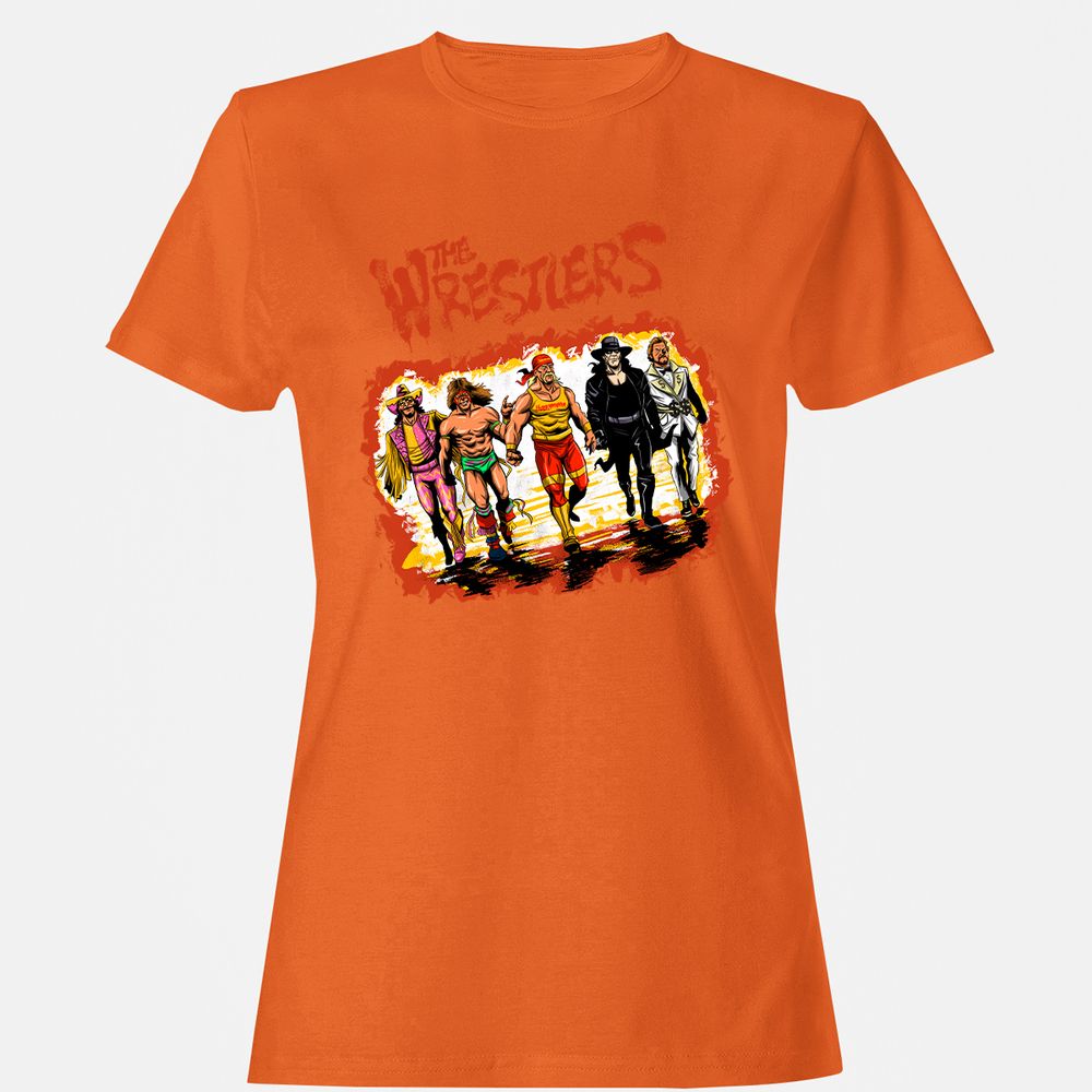 Women's T-Shirt - W8NRTR3V - Orange - 11