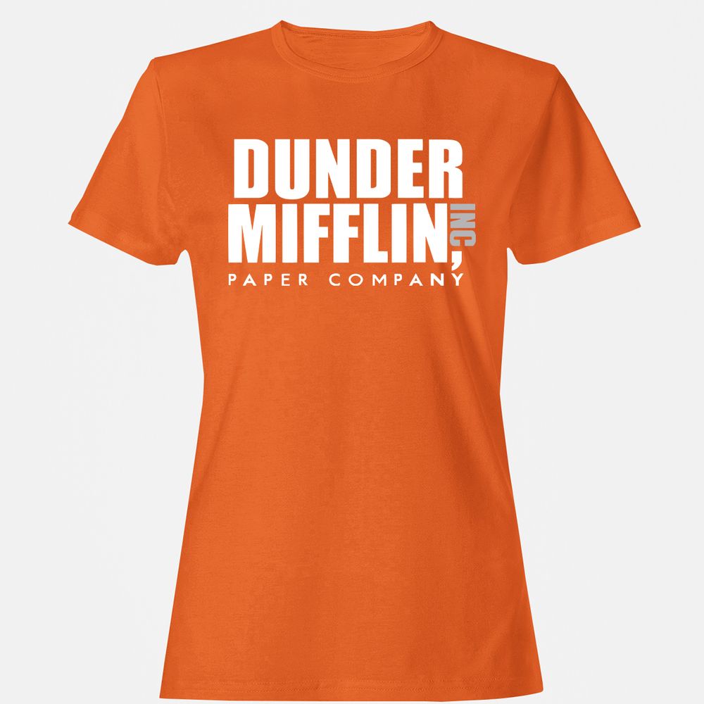 Women's T-Shirt - 7B3RD6SF - Orange - 11