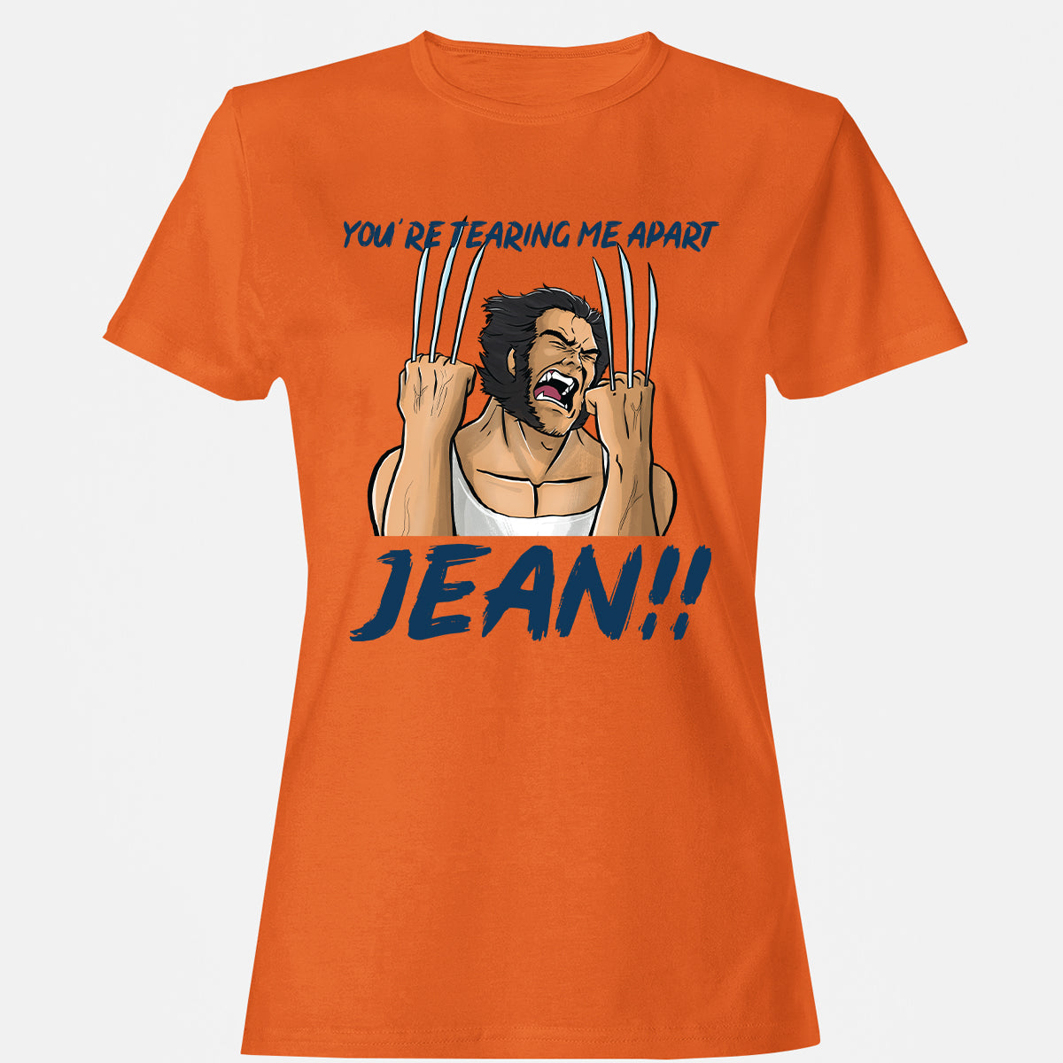 Women's T-Shirt - ZZH3VLEQ - Orange - 11