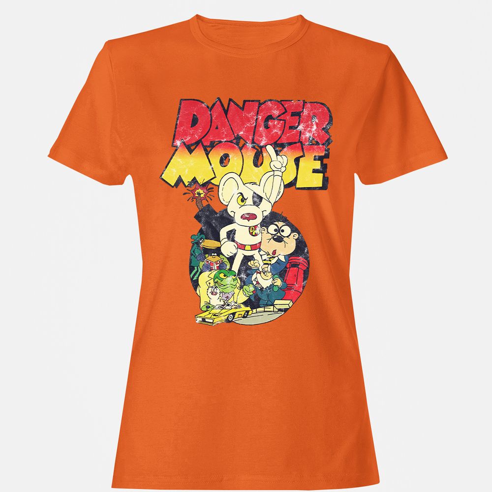 Women's T-Shirt - 8G2CDBSK - Orange - 11
