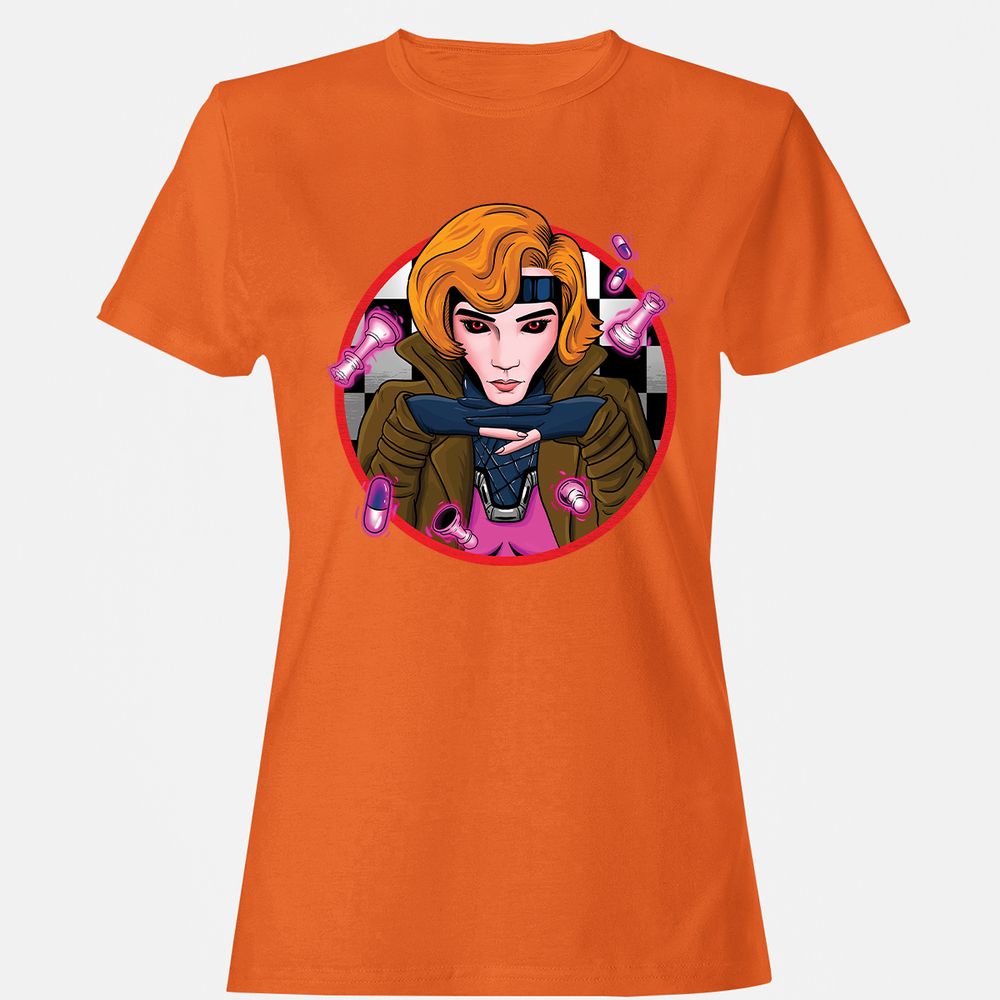 Women's T-Shirt - GT8ZLRMH - Orange - 11
