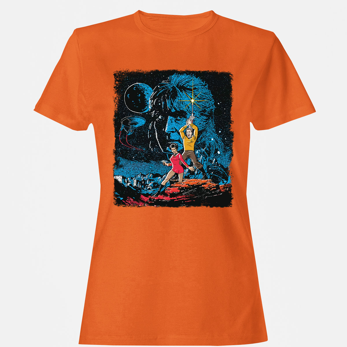 Women's T-Shirt - UP9A6DPD - Orange - 11