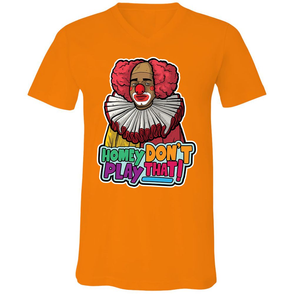 Unisex V-Neck T-Shirt - VPRTVMH9 - Orange - 11
