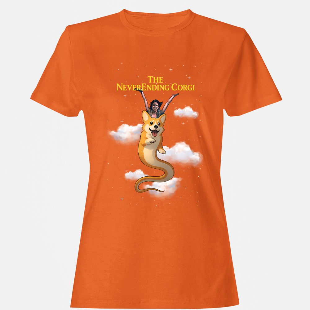 Women's T-Shirt - 4YWFNTVY - Orange - 11