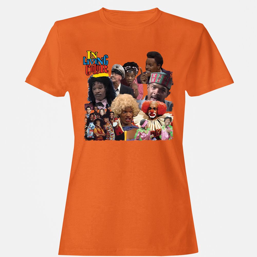 Women's T-Shirt - CZFL72FD - Orange - 11
