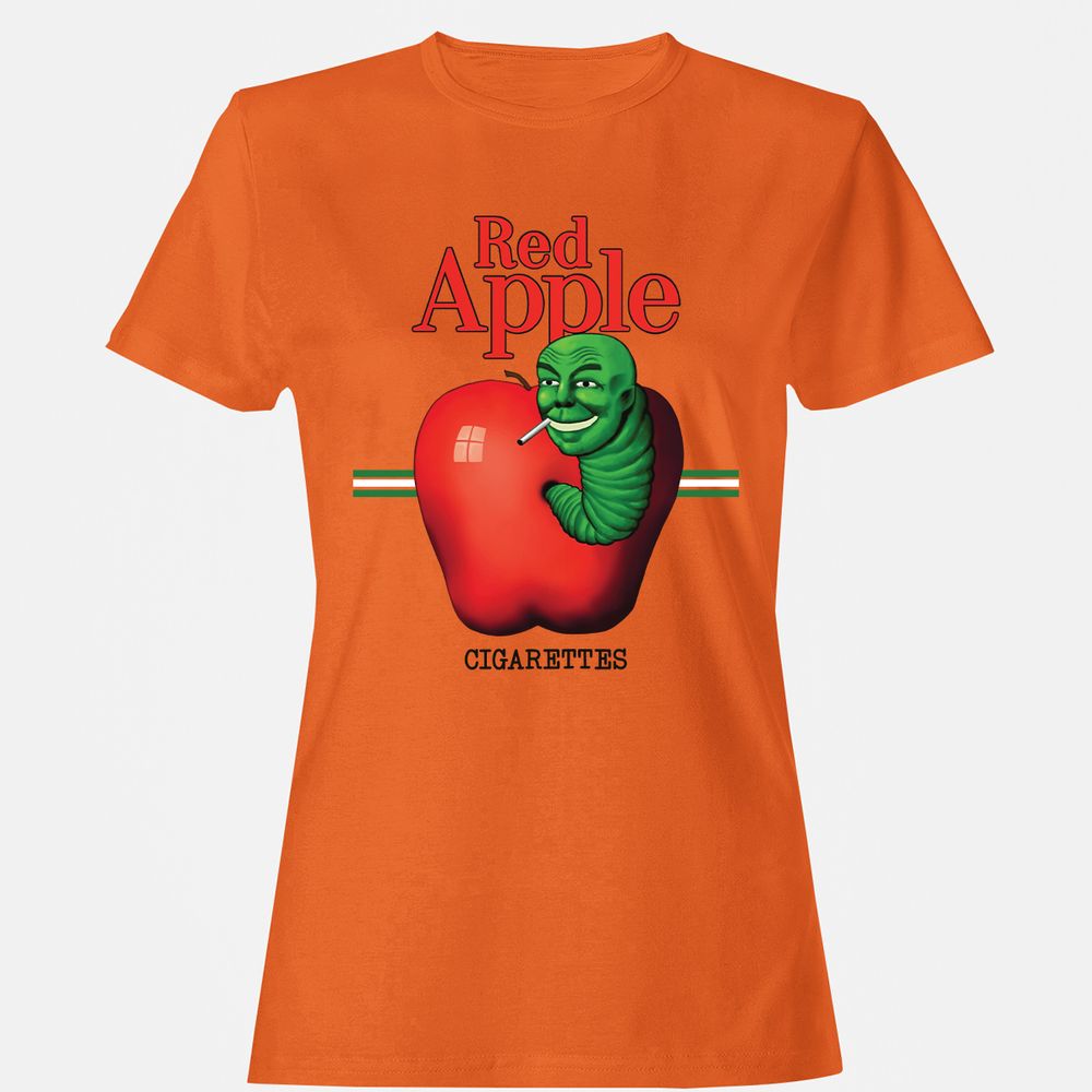 Women's T-Shirt - E77KJ6VR - Orange - 11