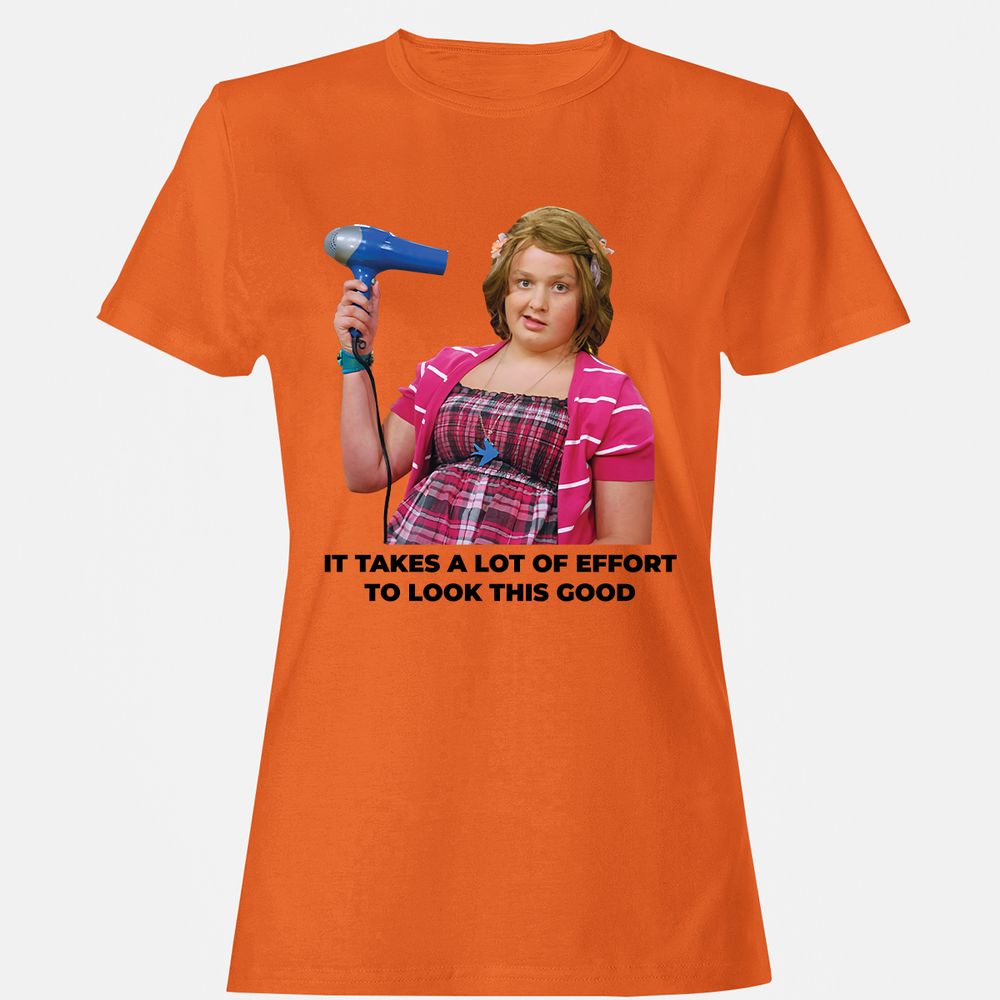 Women's T-Shirt - 83WBKFRB - Orange - 11