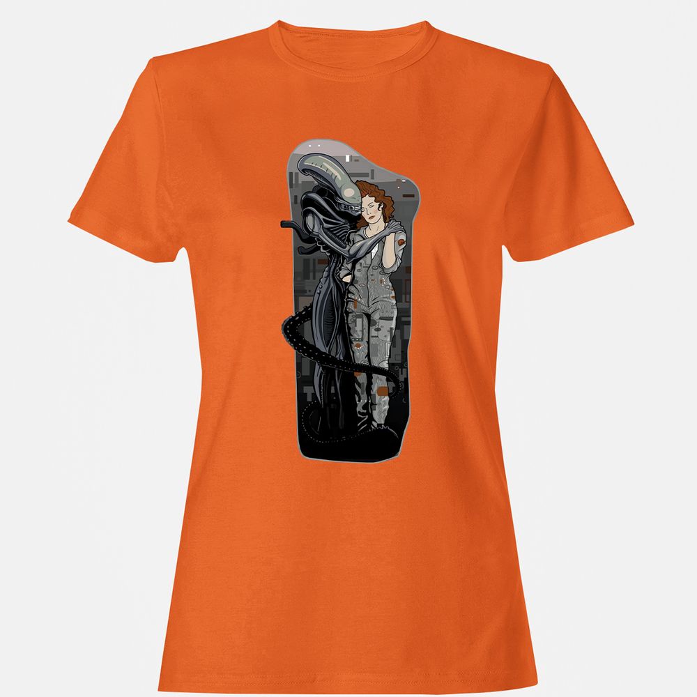 Women's T-Shirt - E9KK14VC - Orange - 11
