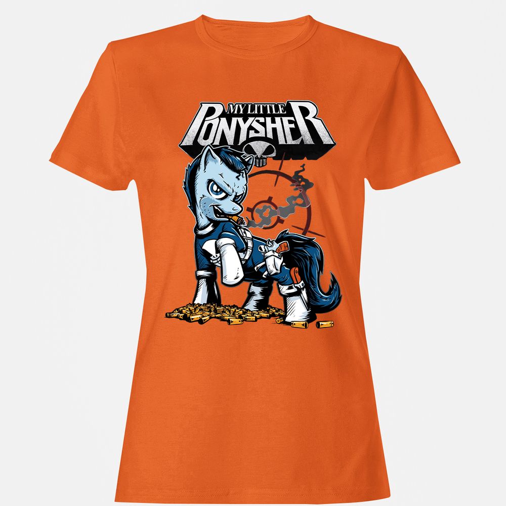 Women's T-Shirt - 22NE3KL4 - Orange - 11