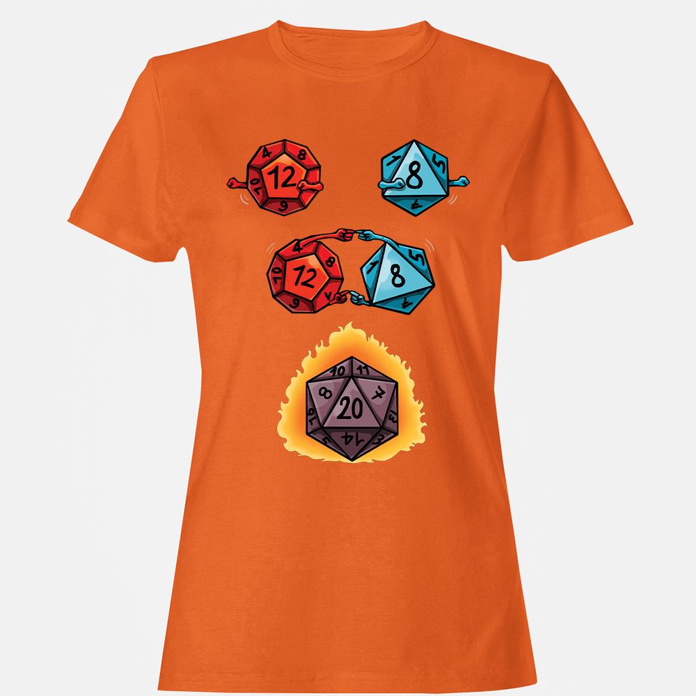 Women's T-Shirt - BS7XQ86N - Orange - 11