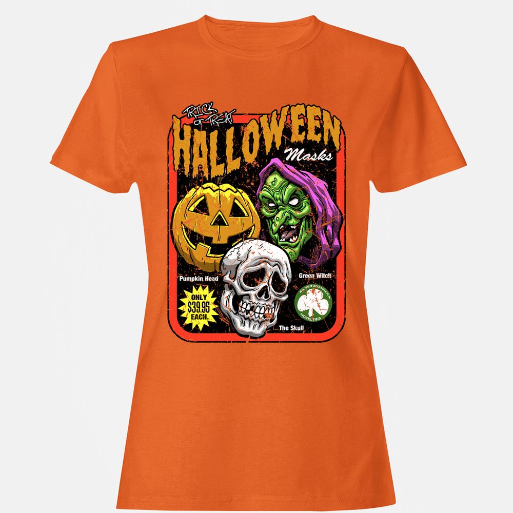 Women's T-Shirt - YX4VNJKJ - Orange - 11