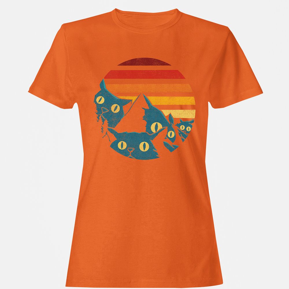 Women's T-Shirt - 37WL7XCP - Orange - 11