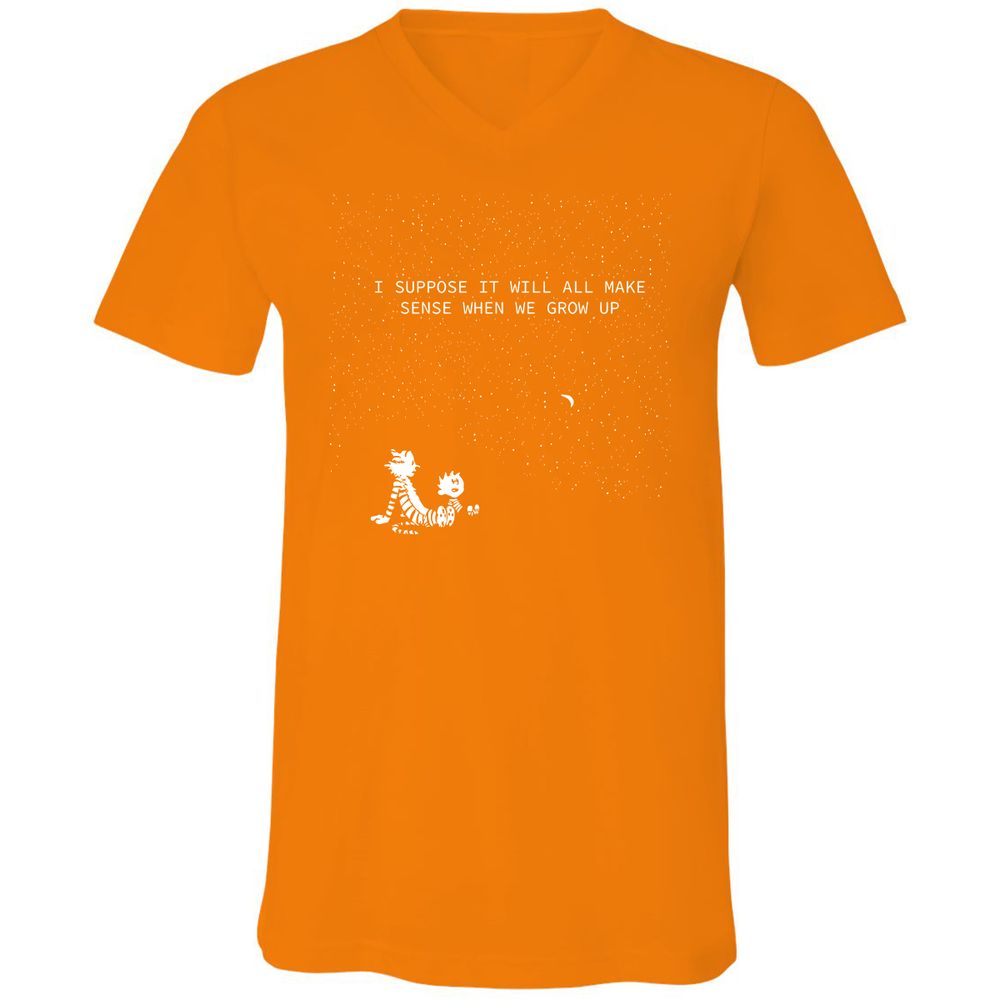 Calvin and Hobbes Stars - Orange - 11