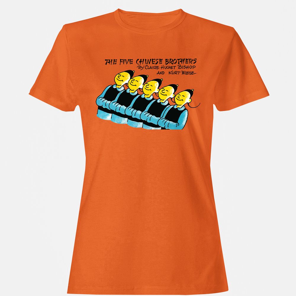 Women's T-Shirt - J2NZTQCM - Orange - 11